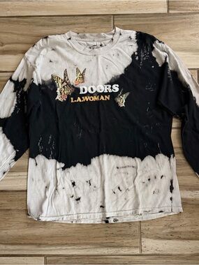 The Doors LA Woman Tye Dye Womens Long Sleeve Tee